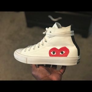 Custom comme des garçon converse
